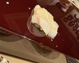 Dinner at Sushisho Saitō (すし匠 齋藤)