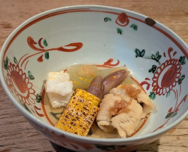 Dinner at Myoken Ishihara So Shokusai Ishikura (妙見石原荘 食菜石蔵)