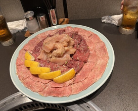 Dinner at Yakiniku Seiryuuen (焼肉 静龍苑)