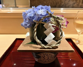 Dinner at Ginza Shinohara