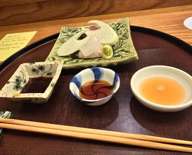 Dinner at Japanese cuisine Tagetsu (日本料理 太月)