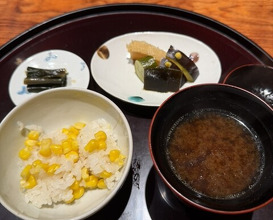 Dinner at Japanese cuisine Tagetsu (日本料理 太月)