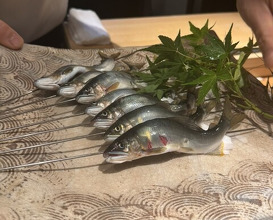 Dinner at Japanese cuisine Takamitsu (日本料理 鷹光)