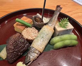 Dinner at Japanese cuisine Takamura (日本料理 たかむら)