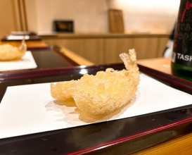 Dinner at Tempura Takeuchi (天ぷら たけうち)