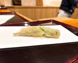 Dinner at Tempura Takeuchi (天ぷら たけうち)