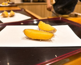 Dinner at Tempura Takeuchi (天ぷら たけうち)