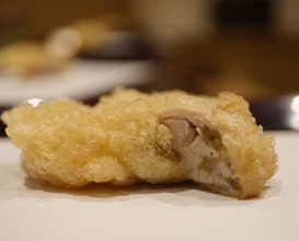 Dinner at Tempura Takeuchi (天ぷら たけうち)