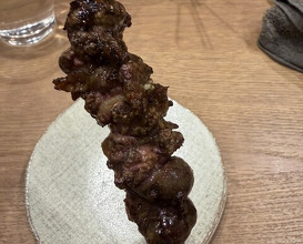 Dinner at Yakitori Taniguchi