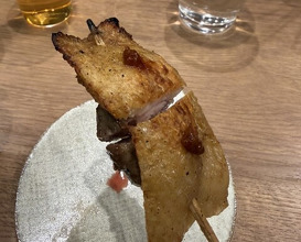 Dinner at Yakitori Taniguchi