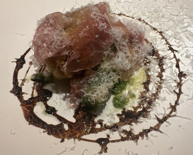 Dinner at tens. (tens.)