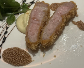Dinner at tens. (tens.)