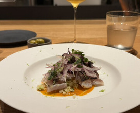 Dinner at tens. (tens.)