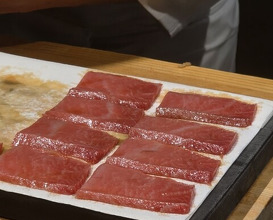 Dinner at Tokiwa Sushi Niigata