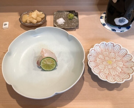 Dinner at Tokiwa Sushi Shibata Honten