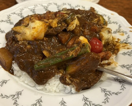 Dinner at European Curry Tomato (トマト)