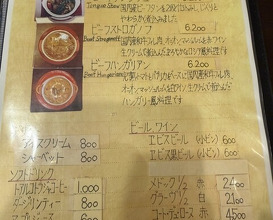 Dinner at European Curry Tomato (トマト)
