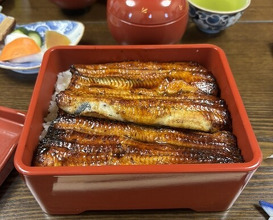 Dinner at Unagi Tei Tomoei (うなぎ亭 友栄)