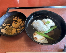 Dinner at Toraya Kochuan (虎屋 壺中庵)