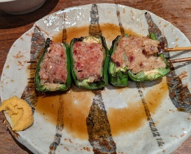Dinner at Tori Shige (鳥茂)
