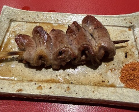 Dinner at Binchotan Yakitori Torishige (備長炭焼鳥 鳥しげ)