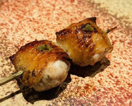 Dinner at Binchotan Yakitori Torishige (備長炭焼鳥 鳥しげ)