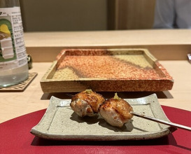 Dinner at Binchotan Yakitori Torishige (備長炭焼鳥 鳥しげ)