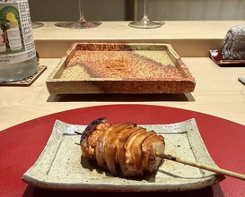 Dinner at Binchotan Yakitori Torishige (備長炭焼鳥 鳥しげ)