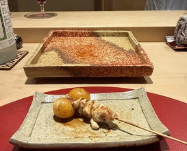Dinner at Binchotan Yakitori Torishige (備長炭焼鳥 鳥しげ)