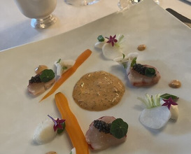 Dinner at TOUR D'ARGENT Toukyou (トゥールダルジャン 東京)