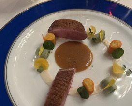 Dinner at TOUR D'ARGENT Toukyou (トゥールダルジャン 東京)