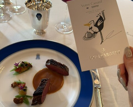 Dinner at TOUR D'ARGENT Toukyou (トゥールダルジャン 東京)