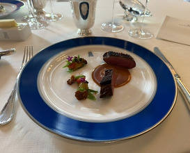Dinner at TOUR D'ARGENT Toukyou (トゥールダルジャン 東京)