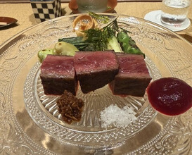 Dinner at Shorenin Monzeki Mae Tsukioka (青蓮院門跡前 月おか)