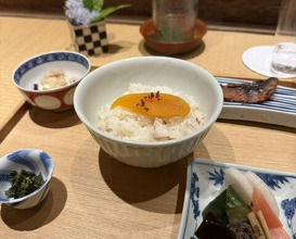 Dinner at Shorenin Monzeki Mae Tsukioka (青蓮院門跡前 月おか)