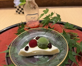 Dinner at Shorenin Monzeki Mae Tsukioka (青蓮院門跡前 月おか)