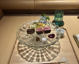 Dinner at Shorenin Monzeki Mae Tsukioka (青蓮院門跡前 月おか)