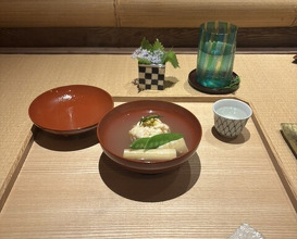 Dinner at Shorenin Monzeki Mae Tsukioka (青蓮院門跡前 月おか)