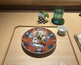 Dinner at Shorenin Monzeki Mae Tsukioka (青蓮院門跡前 月おか)