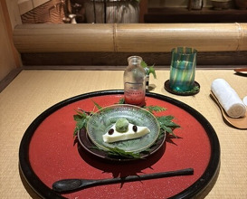 Dinner at Shorenin Monzeki Mae Tsukioka (青蓮院門跡前 月おか)