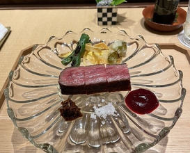 Dinner at Shorenin Monzeki Mae Tsukioka (青蓮院門跡前 月おか)