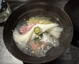 Dinner at Tsukumo (白)