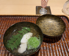 Dinner at Uemura