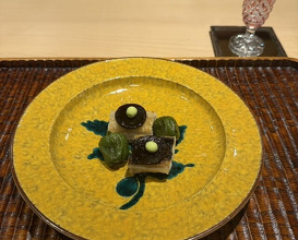 Dinner at Uemura