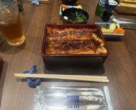 Dinner at Unagi Uomasa (うなぎ 魚政)