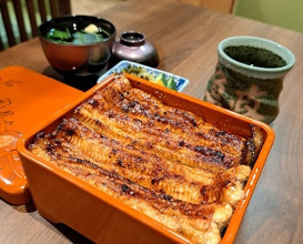 Dinner at Unagi Uomasa (うなぎ 魚政)