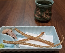 Dinner at Unagi Uomasa (うなぎ 魚政)