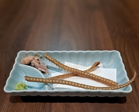 Dinner at Unagi Uomasa (うなぎ 魚政)