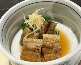 Dinner at Unagi Uomasa (うなぎ 魚政)