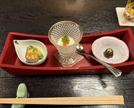 Dinner at Wada Kin (和田金)